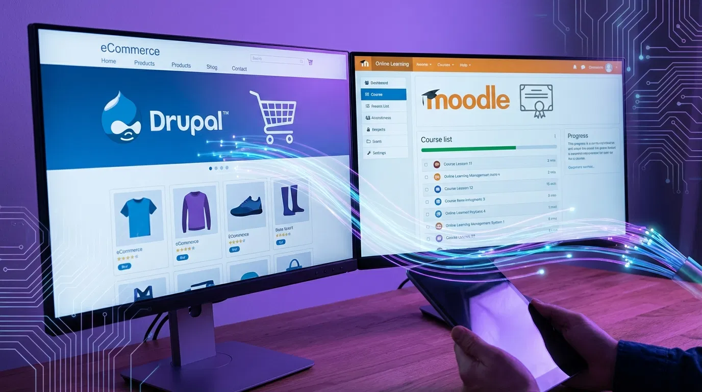 Drupal-Moodle Integration Provides Seamless eCommerce & Education Functionality image