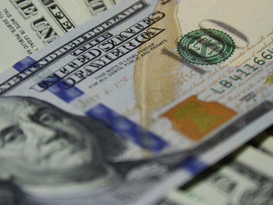 Stack of money signifying monetization