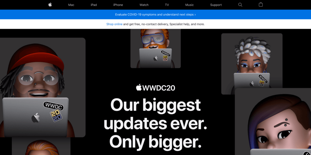 Apple.com 2020