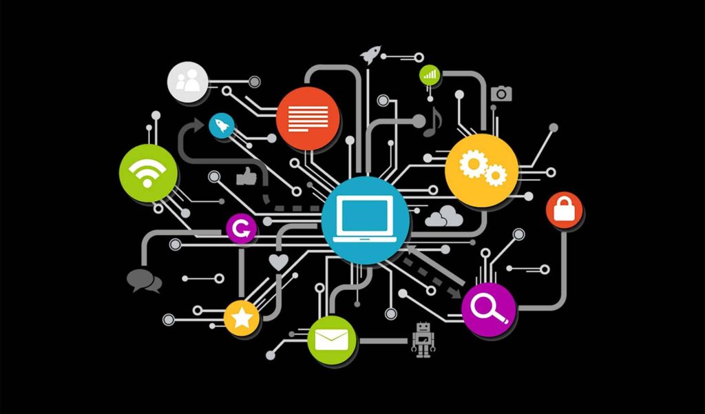 Enterprise application integration diagram