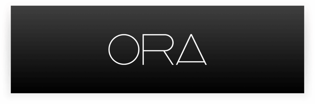 ORA Cosmetics logo banner