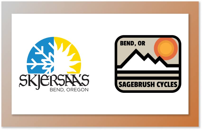Sagebrush Cycles and Skjersaa's logos