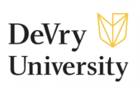 DeVry University logo